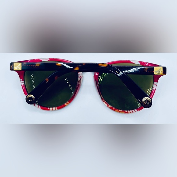 Sperry Nantucket Tortoise Oval Sunglasses Frames Only - Picture 4 of 8